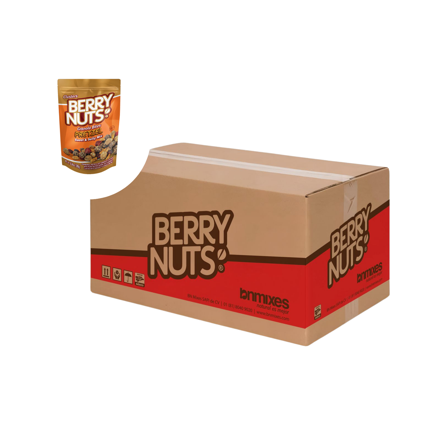 Berry Nuts® Pretzel Granola Bites 15 Pack (15x6.34 Oz)