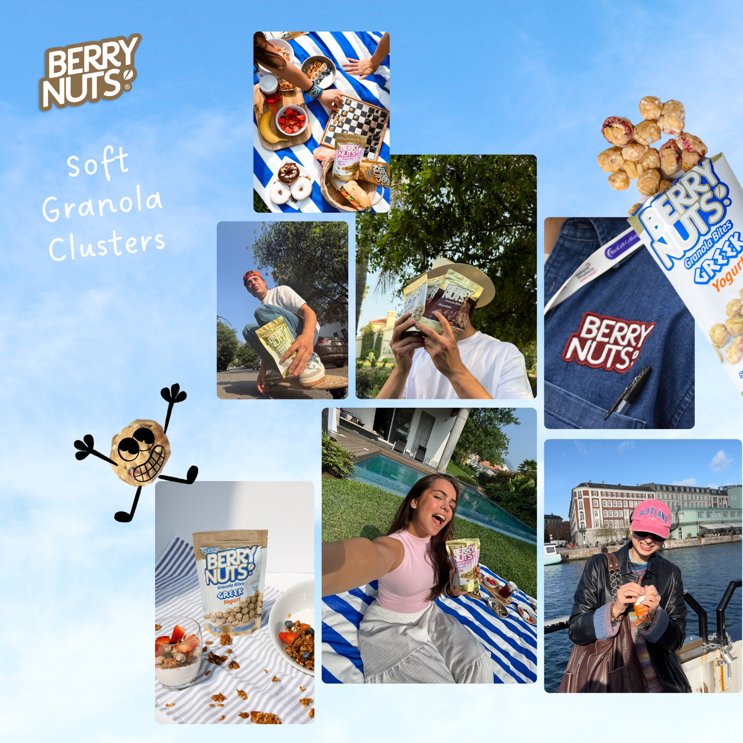 Berry Nuts® Greek Yogurt Granola Bites 6.34 Oz