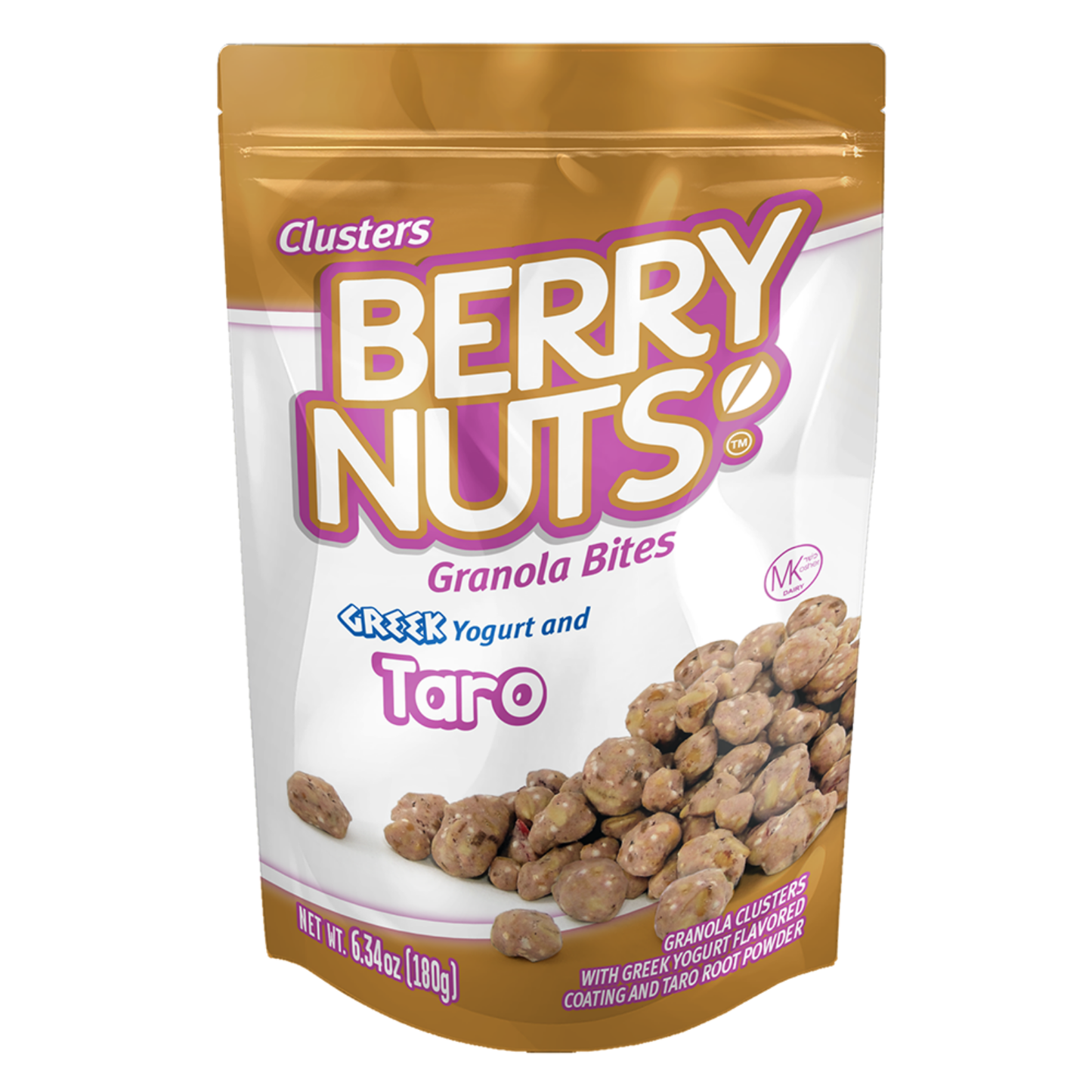 Berry Nuts® Greek Yogurt Taro Granola Bites 15 Pack (15x6.34 Oz)