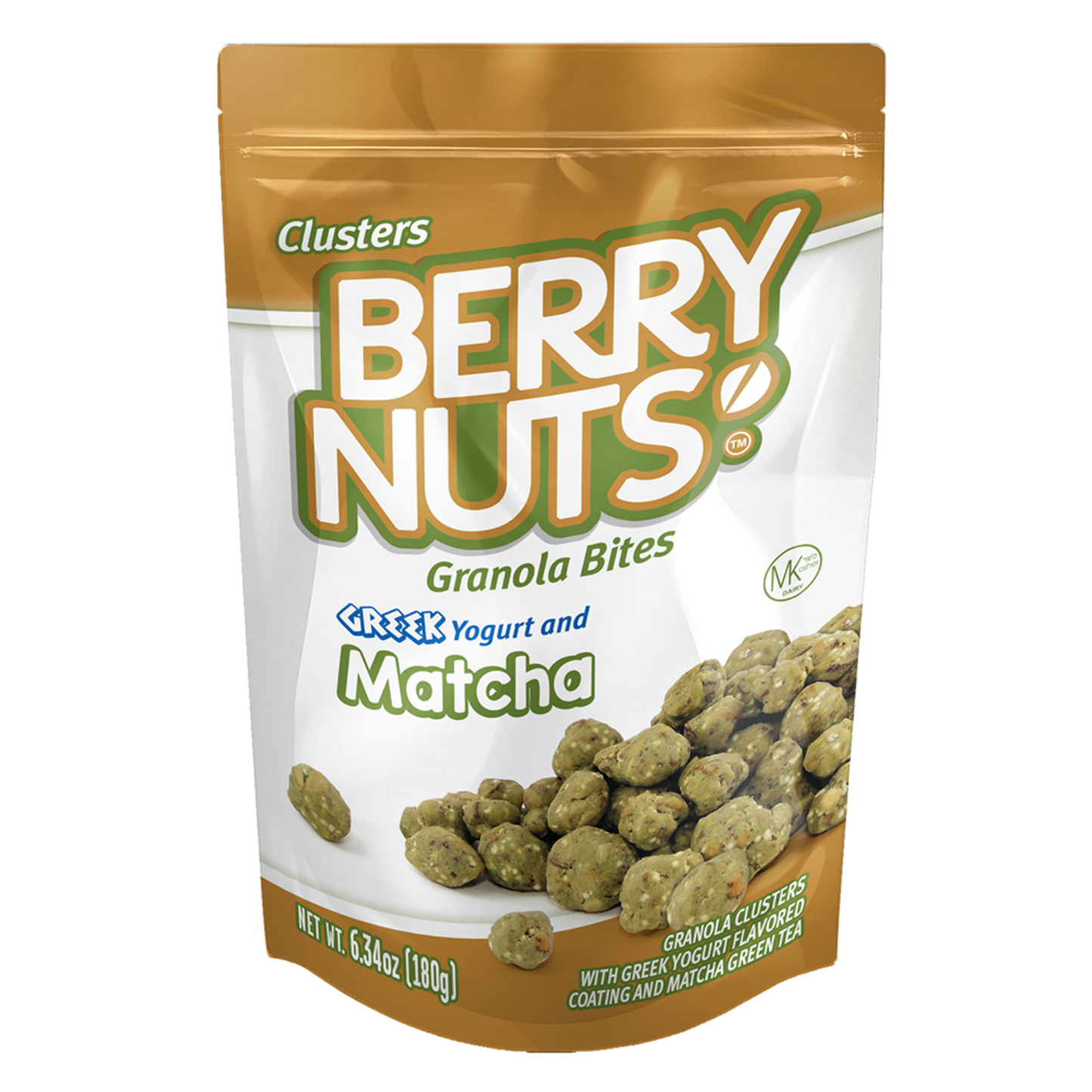 Berry Nuts® Greek Yogurt Matcha Granola Bites 15 Pack (15x6.34 Oz)