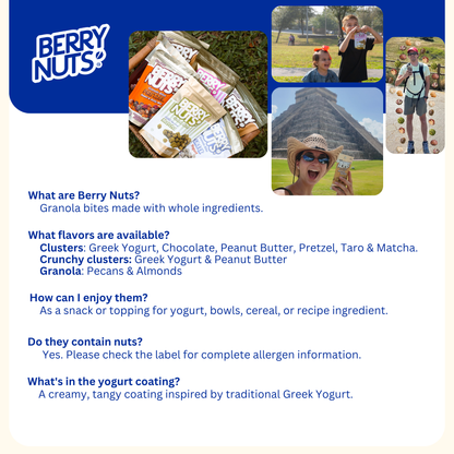 Berry Nuts® Greek Yogurt Crunchy Clusters 2.8 Oz