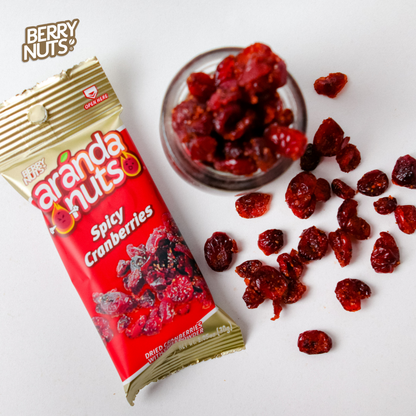 Berry Nuts® Spicy cranberries 1.05oz (100 Pack)