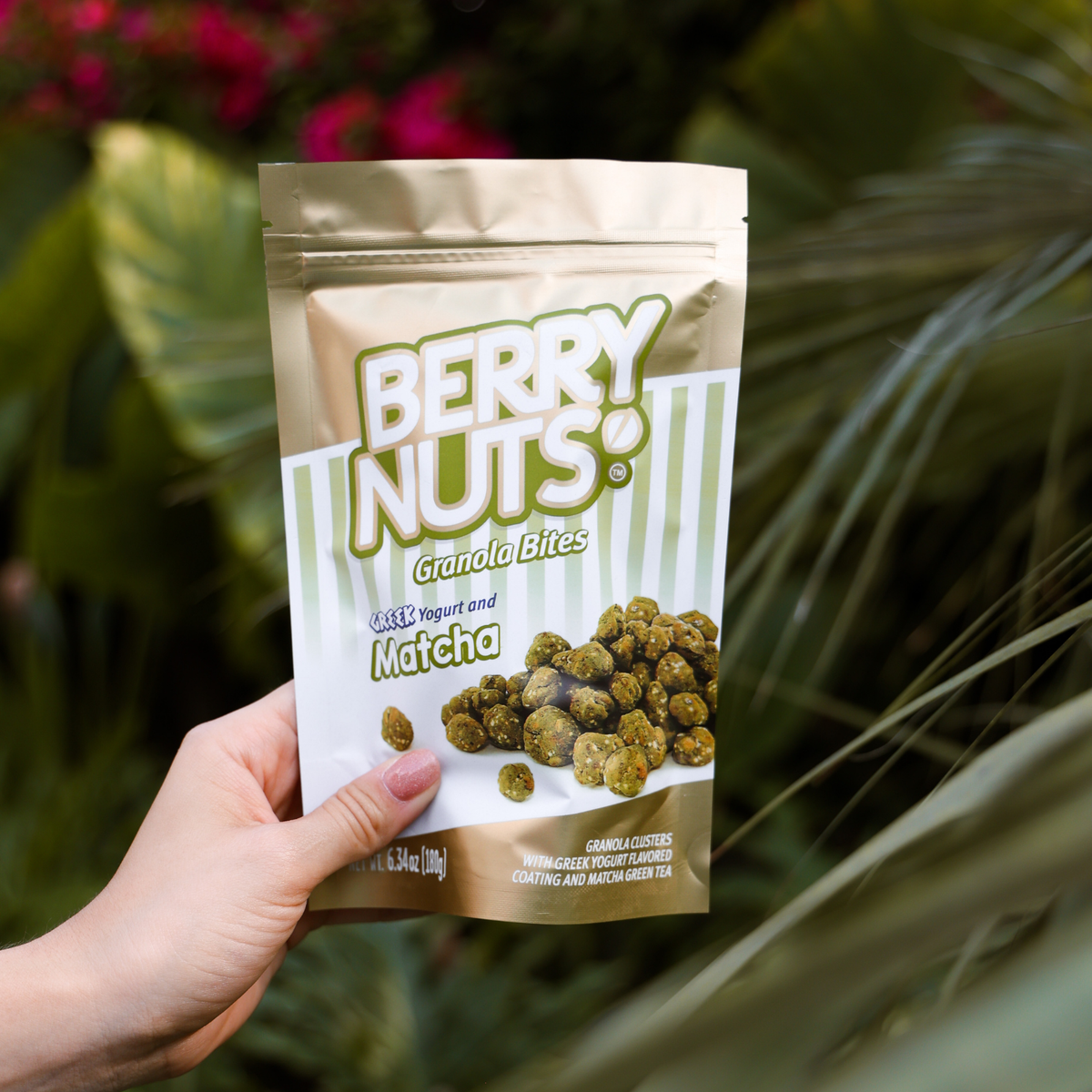 Berry Nuts® Greek Yogurt Matcha Granola Bites 6.34 Oz