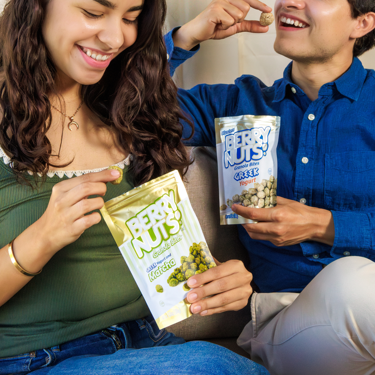 Berry Nuts® Greek Yogurt Matcha Granola Bites 6.34 Oz