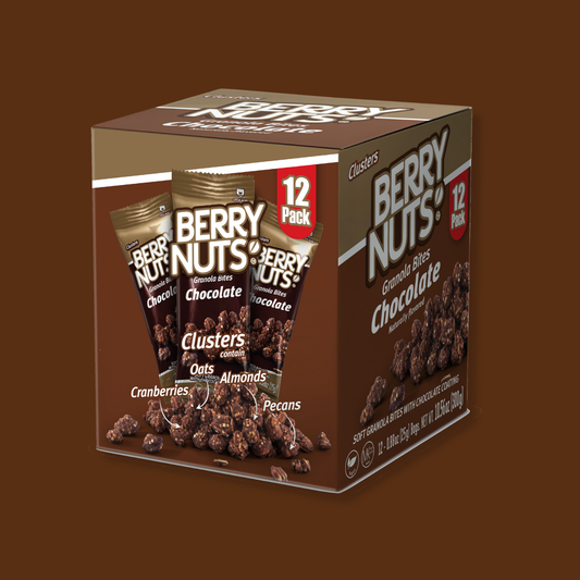 Berry Nuts® Chocolate Granola Bites 12 Pack (12x.88 Oz)