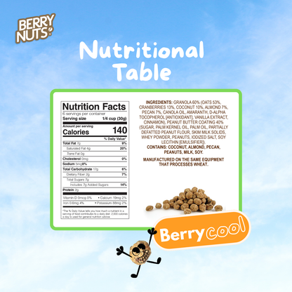 Berry Nuts® Peanut Butter Granola Bites 6.34 Oz