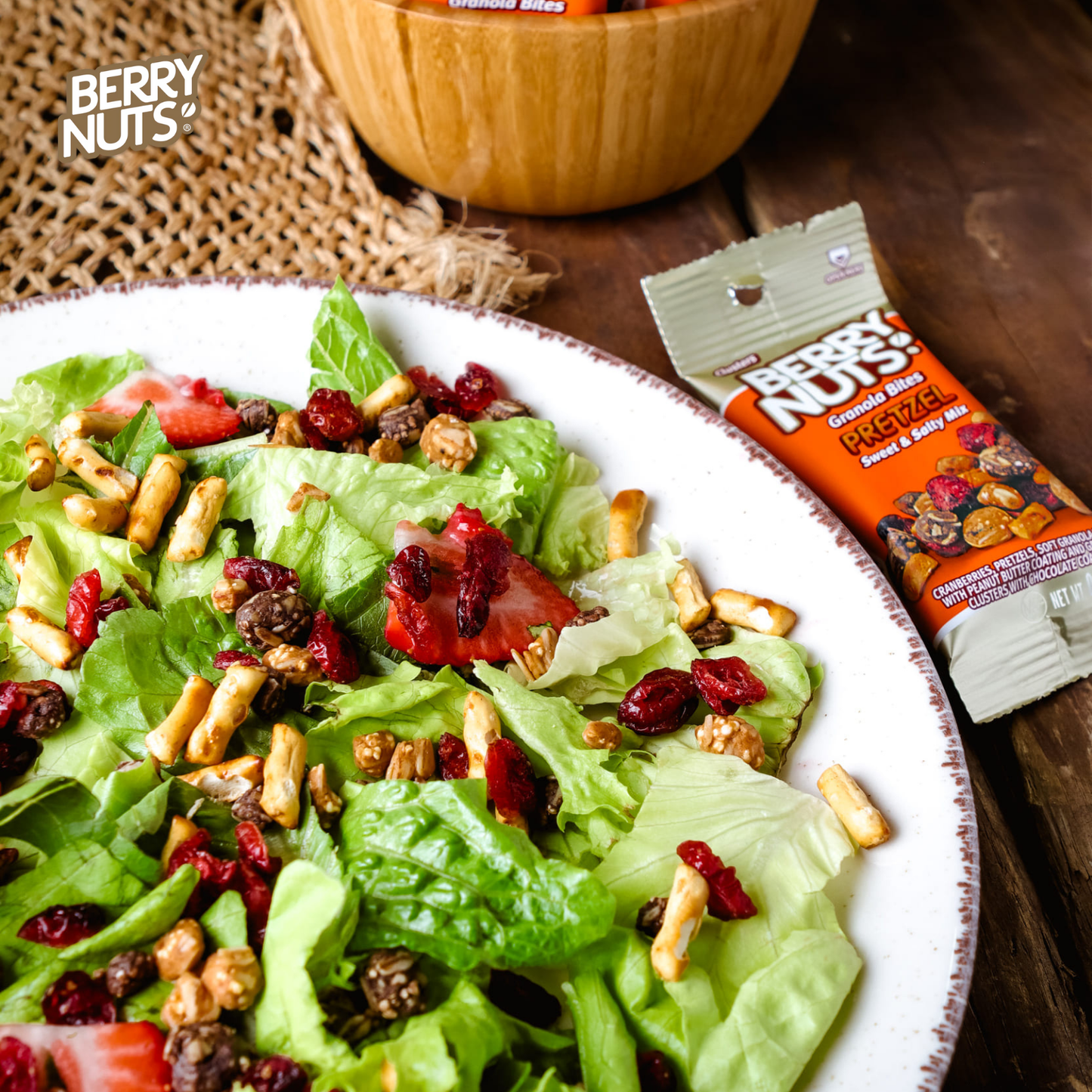 Berry Nuts® Pretzel Mix Granola Bites 6.34 Oz