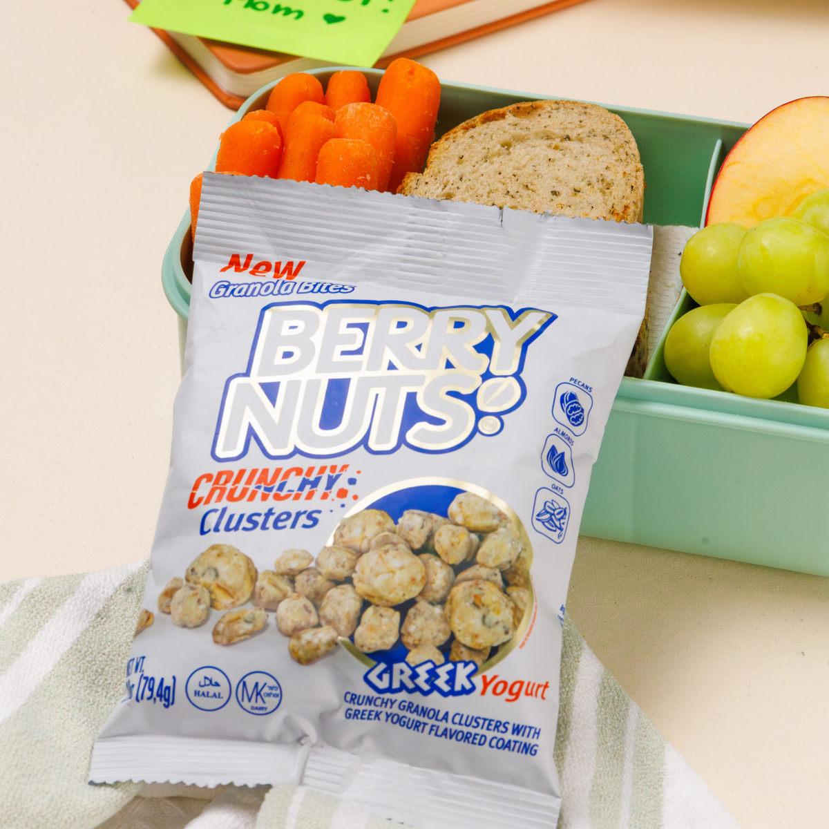 Berry Nuts® Greek Yogurt Crunchy Clusters 2.8 Oz