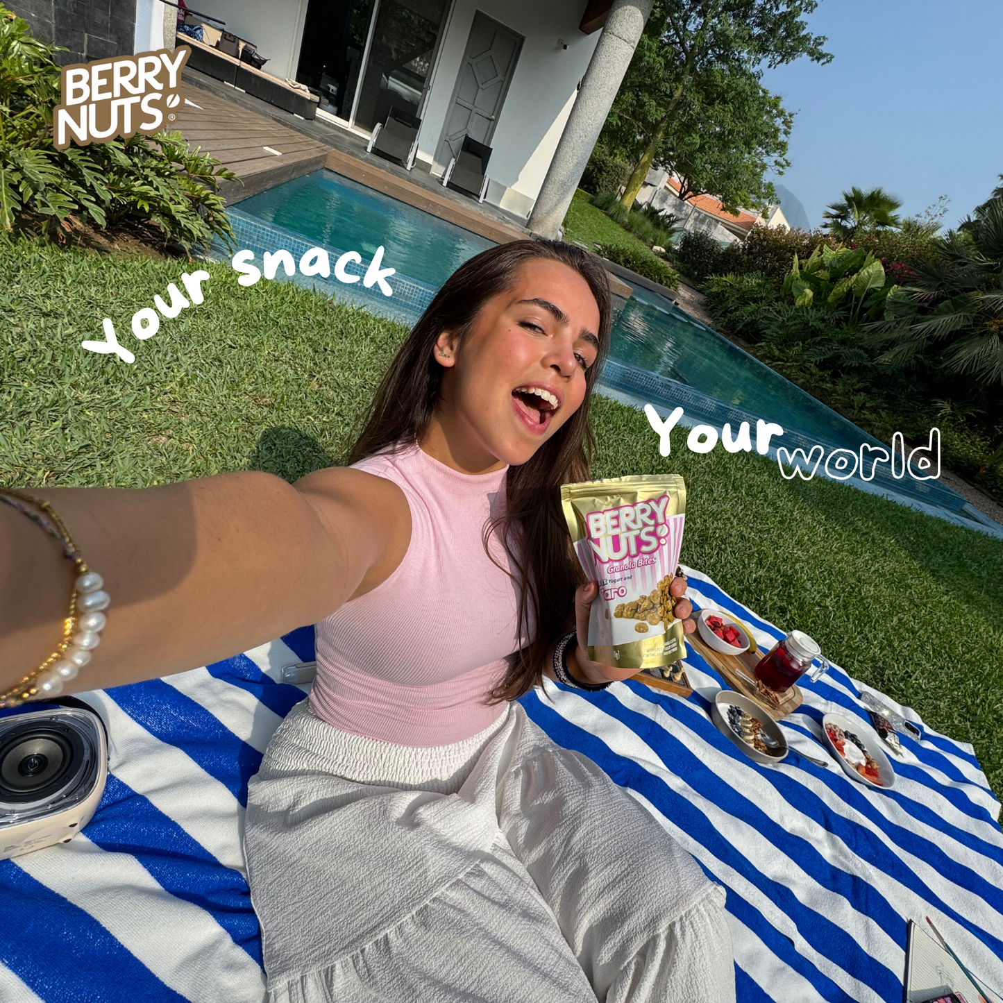 Berry Nuts® Greek Yogurt Taro Granola Bites 6.34 Oz