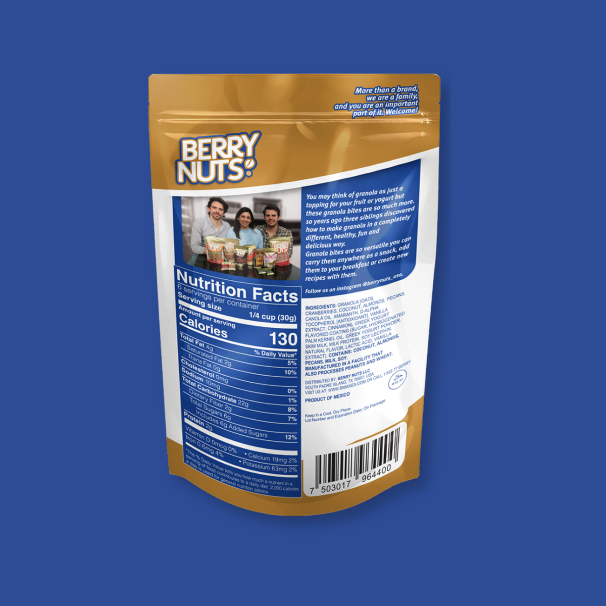Berry Nuts® Greek Yogurt Granola Bites 6.34 Oz