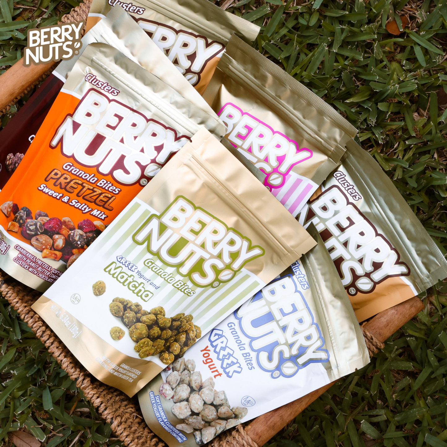 Berry Nuts® Greek Yogurt Matcha Granola Bites 6.34 Oz