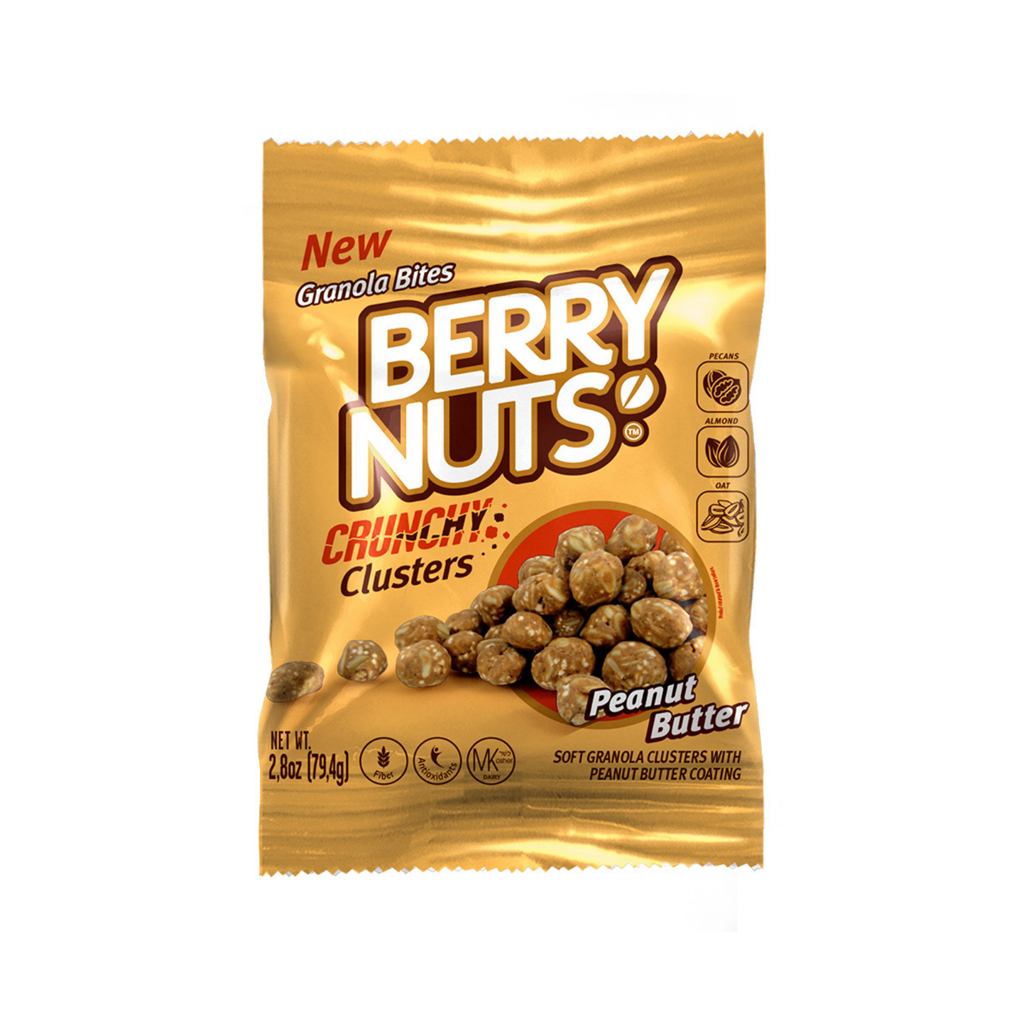 Berry Nuts® Peanut Butter Crunchy Clusters 2.8 Oz