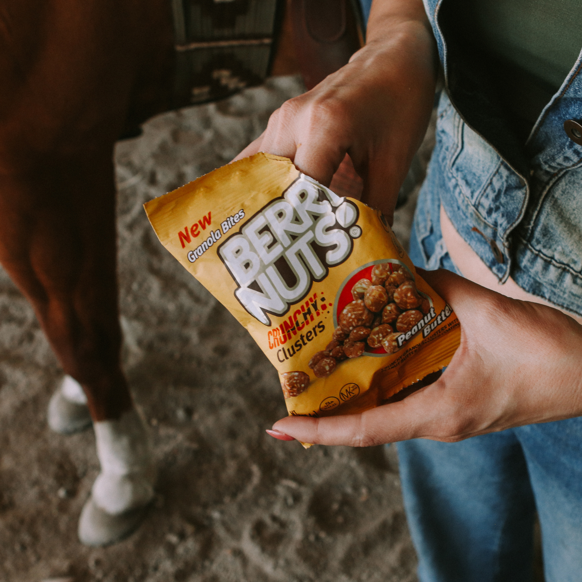 Berry Nuts® Peanut Butter Crunchy Clusters 2.8 Oz