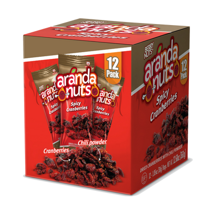 Spicy Cranberries 12 Pack (12x1.06 Oz)