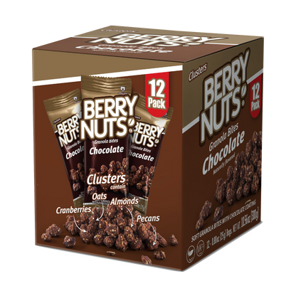 Berry Nuts® Chocolate Granola Bites 12 Pack (12x.88 Oz)