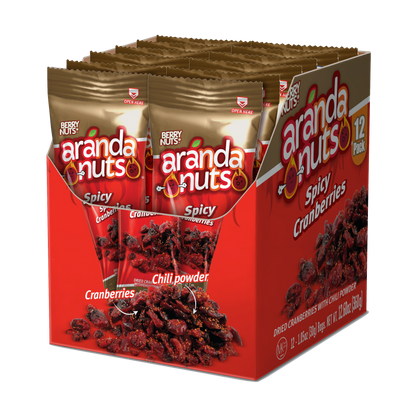 Spicy Cranberries 12 Pack (12x1.06 Oz)