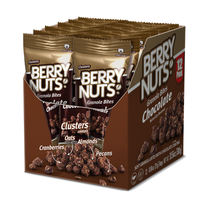 Berry Nuts® Chocolate Granola Bites 12 Pack (12x.88 Oz)