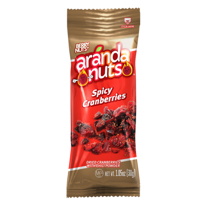 Spicy Cranberries 1.06 Oz.